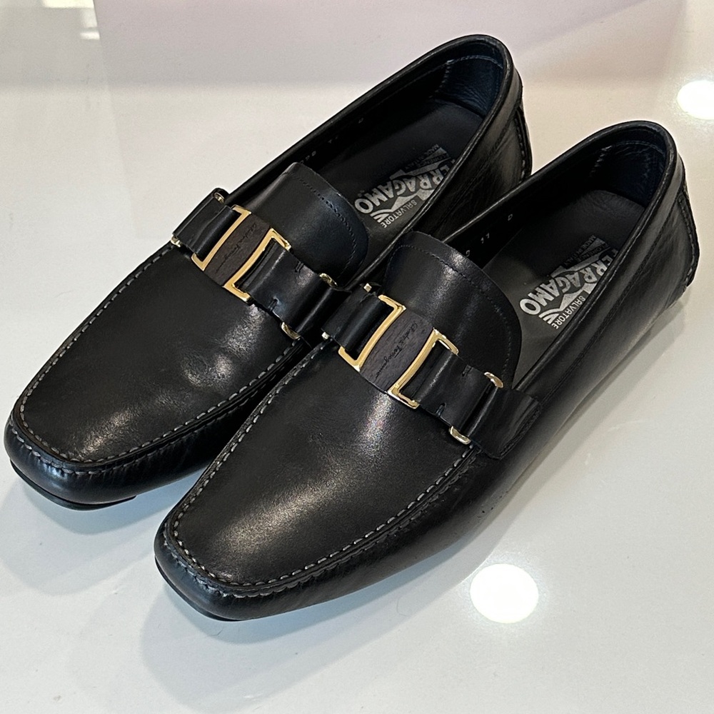 Salvatore Ferragamo Men’s Leather Loafers